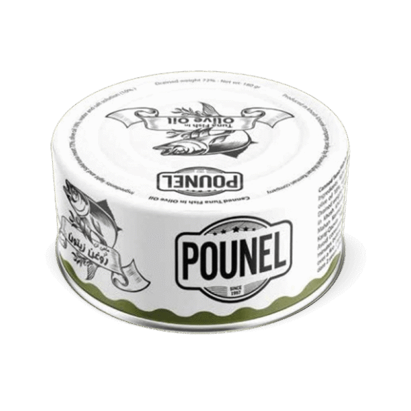 کنسرو تن ماهی پونل در روغن زیتون